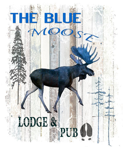 The Blue Moose White Modern Wood Framed Art Print with Double Matting by LightBoxJournal