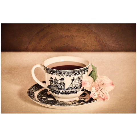 High Tea 2 Black Modern Wood Framed Art Print by LightBoxJournal