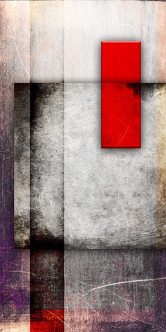 A 1 White Modern Wood Framed Art Print with Double Matting by LightBoxJournal
