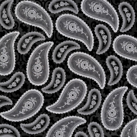 Camo Paisley 4_texture 2 White Modern Wood Framed Art Print with Double Matting by LightBoxJournal