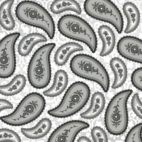 Camo Paisley 4_texture 3 White Modern Wood Framed Art Print by LightBoxJournal
