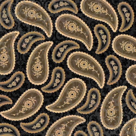Camo Paisley 4_texture 5 White Modern Wood Framed Art Print with Double Matting by LightBoxJournal