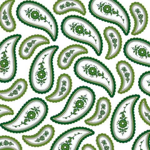 Camo Paisley 4 Black Modern Wood Framed Art Print by LightBoxJournal