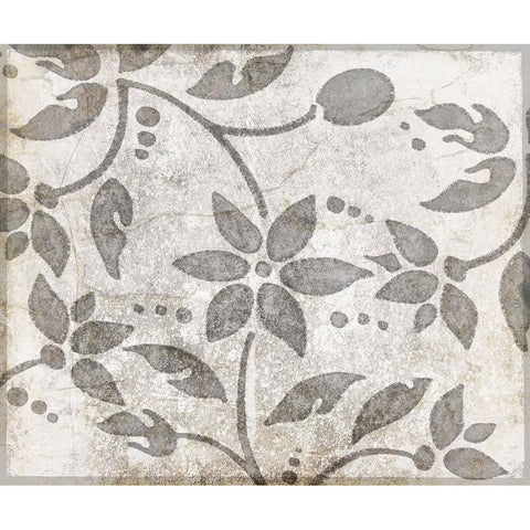 Decorative Pattern 2 White Modern Wood Framed Art Print by LightBoxJournal