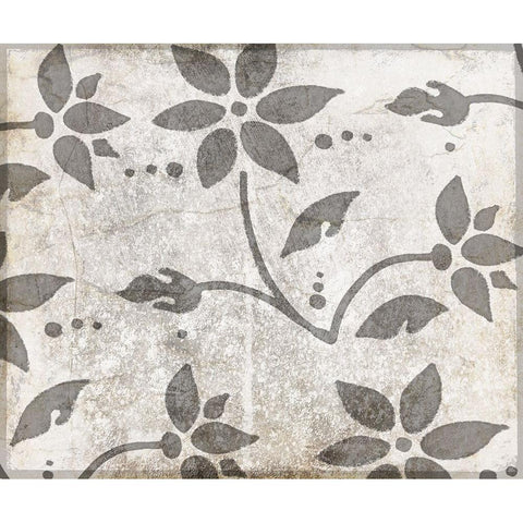 Decorative Pattern 3 White Modern Wood Framed Art Print by LightBoxJournal