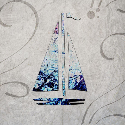 Decortive BK 8 3 White Modern Wood Framed Art Print by LightBoxJournal