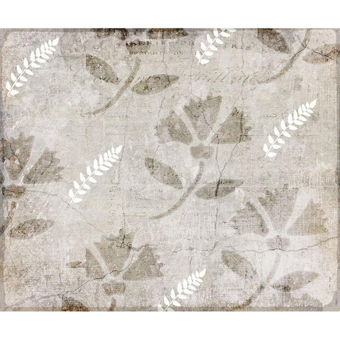 Decortive Pattern 5 Black Modern Wood Framed Art Print with Double Matting by LightBoxJournal