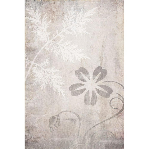 Decortive Pattern Black Modern Wood Framed Art Print with Double Matting by LightBoxJournal