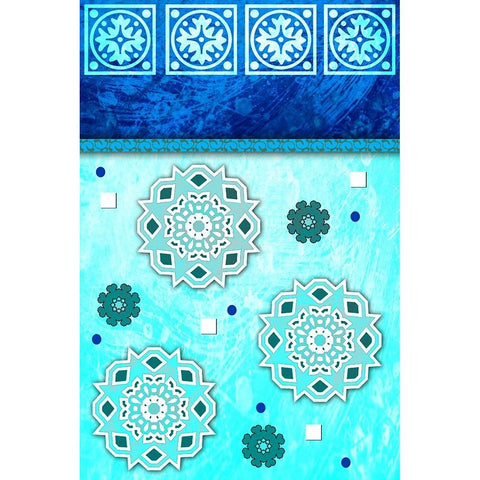 Go Bo Ho 4 White Modern Wood Framed Art Print by LightBoxJournal