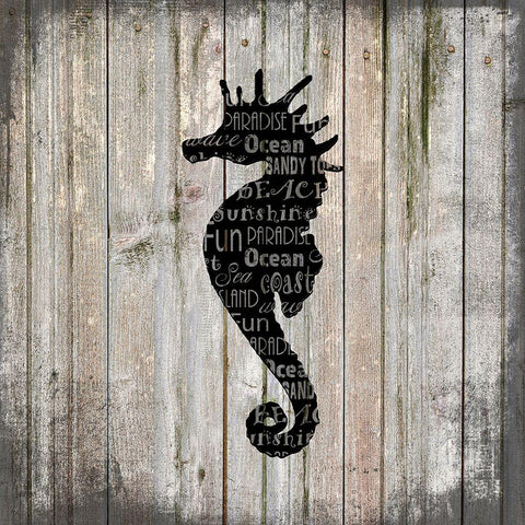 Country Sea V2 1 White Modern Wood Framed Art Print by LightBoxJournal