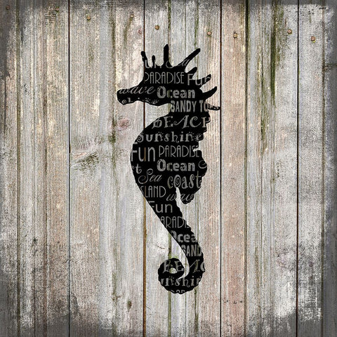 Country Sea V2 1 Black Ornate Wood Framed Art Print with Double Matting by LightBoxJournal