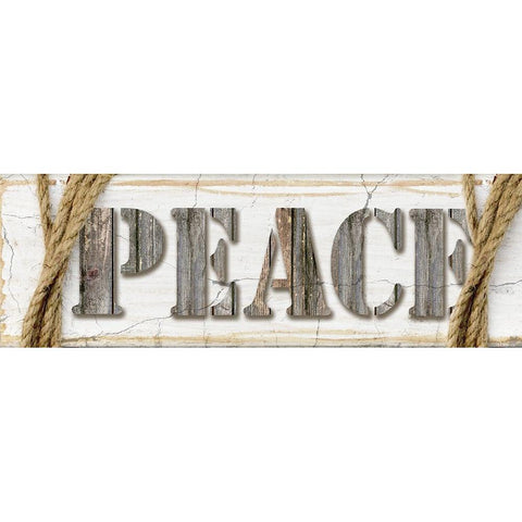 Country Wood Sign V3 1 White Modern Wood Framed Art Print by LightBoxJournal