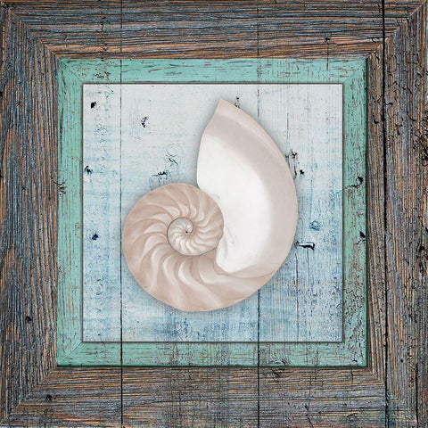 Framed Gypsy Sea V1 3 Gold Ornate Wood Framed Art Print with Double Matting by LightBoxJournal