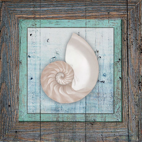 Framed Gypsy Sea V1 3 White Modern Wood Framed Art Print with Double Matting by LightBoxJournal