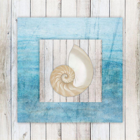 Framed Gypsy Sea V3 3 White Modern Wood Framed Art Print by LightBoxJournal
