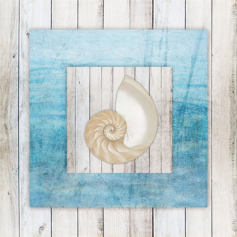 Framed Gypsy Sea V3 3 Black Ornate Wood Framed Art Print with Double Matting by LightBoxJournal