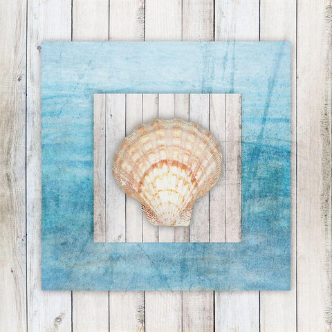 Framed Gypsy Sea V3 4 Gold Ornate Wood Framed Art Print with Double Matting by LightBoxJournal