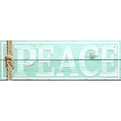 Gypsy Sea Sign V1 4 Black Modern Wood Framed Art Print by LightBoxJournal