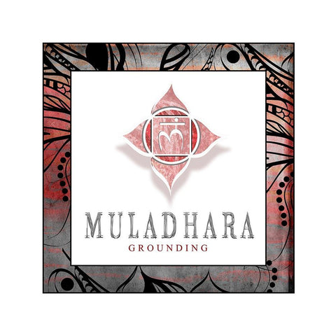 ChakrasYogaFramed_Muladhara V2 Gold Ornate Wood Framed Art Print with Double Matting by LightBoxJournal