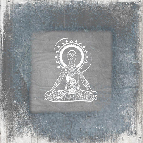 GypsyYoga V1 1 Gold Ornate Wood Framed Art Print with Double Matting by LightBoxJournal