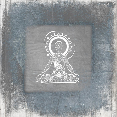 GypsyYoga V1 1 White Modern Wood Framed Art Print with Double Matting by LightBoxJournal