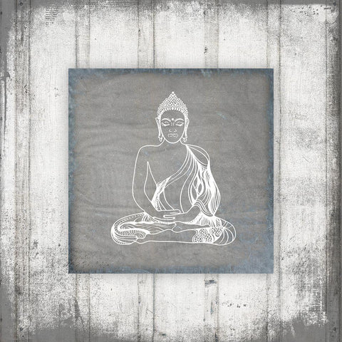 GypsyYoga V3 Black Modern Wood Framed Art Print by LightBoxJournal