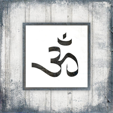 GypsyYoga V4 3 Black Modern Wood Framed Art Print by LightBoxJournal