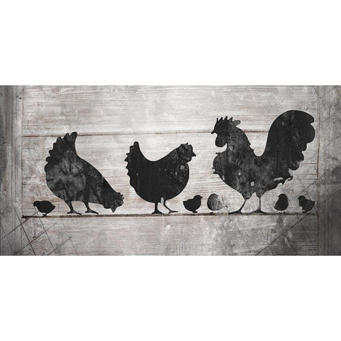 FarmFreshFarmSign V7 Black Modern Wood Framed Art Print with Double Matting by LightBoxJournal