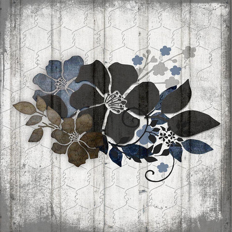 MyFarmMyWay V1 Black Modern Wood Framed Art Print with Double Matting by LightBoxJournal