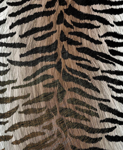 Animal_SurfacePattern V1 7 Black Ornate Wood Framed Art Print with Double Matting by LightBoxJournal