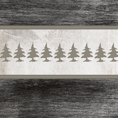 Good Night Moose 2 Surface Pattern 3 Black Ornate Wood Framed Art Print with Double Matting by LightBoxJournal