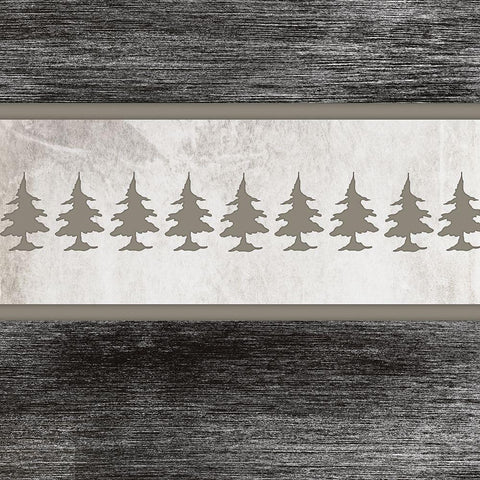 Good Night Moose 2 Surface Pattern 3 Black Modern Wood Framed Art Print with Double Matting by LightBoxJournal