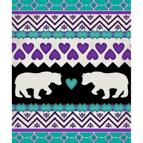 Lodge Surface Pattern_V1 10 White Modern Wood Framed Art Print by LightBoxJournal