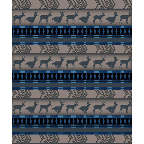 Running Meadows BPS Black Modern Wood Framed Art Print with Double Matting by LightBoxJournal