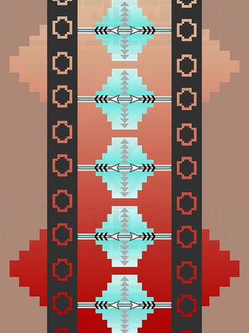 Colors of the SouthWest 4 White Modern Wood Framed Art Print with Double Matting by LightBoxJournal