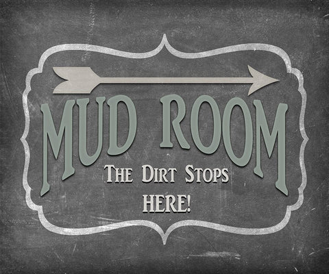 Mudroom 7_V1 Black Ornate Wood Framed Art Print with Double Matting by LightBoxJournal