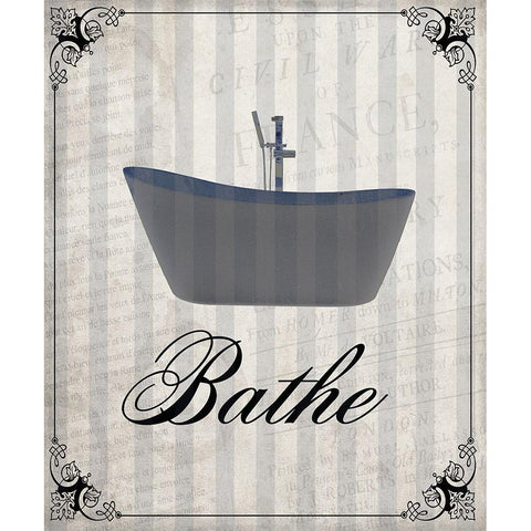 BelovedBath_5 White Modern Wood Framed Art Print by LightBoxJournal