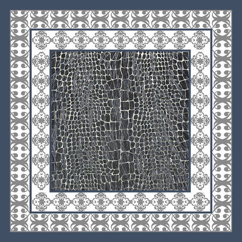 Bandanna A Black Ornate Wood Framed Art Print with Double Matting by LightBoxJournal