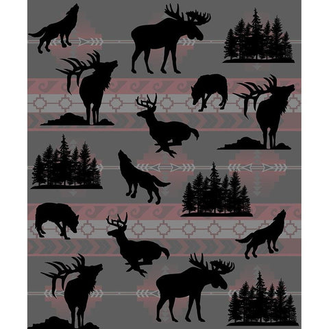 North American Wildlife_09 Gold Ornate Wood Framed Art Print with Double Matting by LightBoxJournal