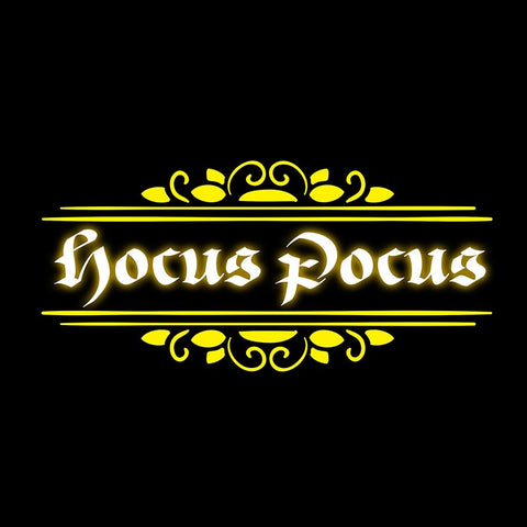 Hocus Pocus 04 White Modern Wood Framed Art Print with Double Matting by LightBoxJournal