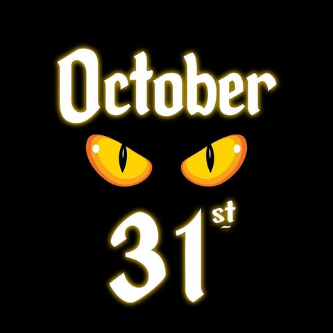 Hocus Pocus 12 Black Modern Wood Framed Art Print by LightBoxJournal