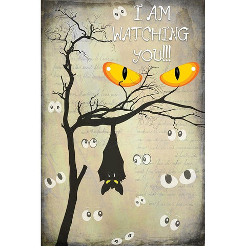 Say Boo 06 White Modern Wood Framed Art Print by LightBoxJournal