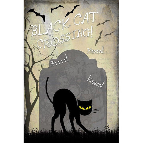 Say Boo 07 Black Modern Wood Framed Art Print by LightBoxJournal