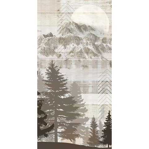 Blue Bear Lodge Sign 016 White Modern Wood Framed Art Print by LightBoxJournal