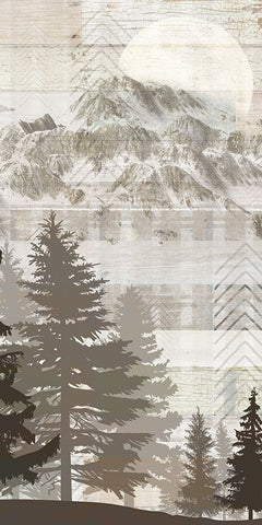 Blue Bear Lodge Sign 016 Black Ornate Wood Framed Art Print with Double Matting by LightBoxJournal