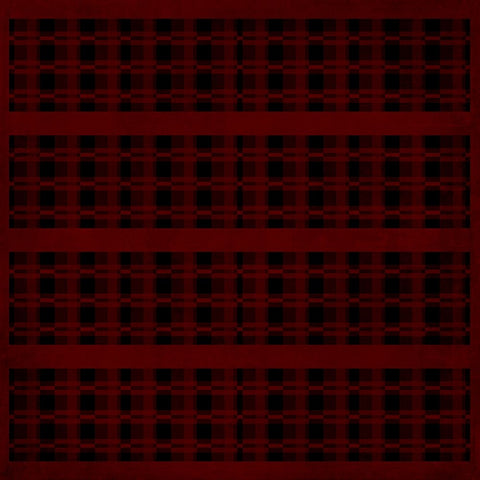 Red Lodge Pattern 03 Black Ornate Wood Framed Art Print with Double Matting by LightBoxJournal