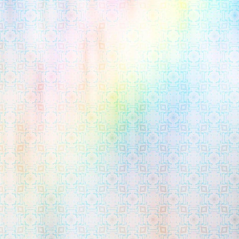 Apple Blossoms Pattern 01 White Modern Wood Framed Art Print by LightBoxJournal