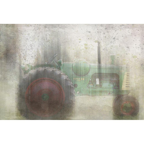 Antique Farm 23 White Modern Wood Framed Art Print by LightBoxJournal