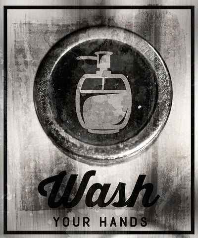 Farm bathroom signs 10 Black Ornate Wood Framed Art Print with Double Matting by LightBoxJournal