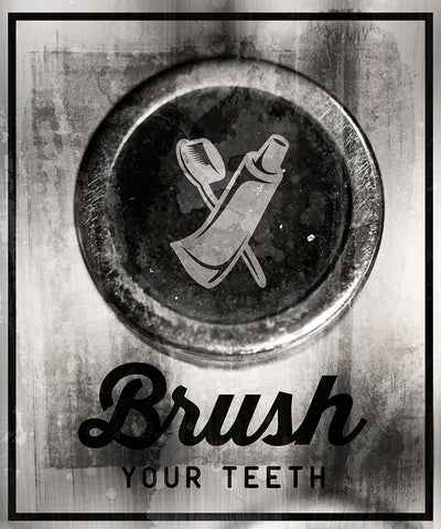 Farm bathroom signs 11 White Modern Wood Framed Art Print with Double Matting by LightBoxJournal